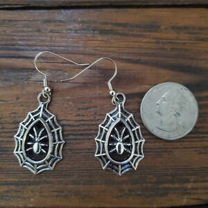 Super Cute Spider web earrings